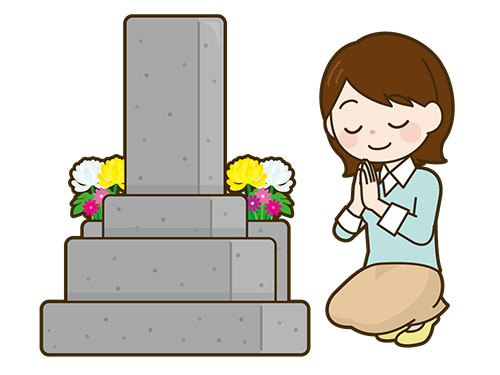 十三夜の月のイラスト
