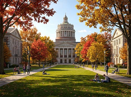 十三夜の月のイラスト
