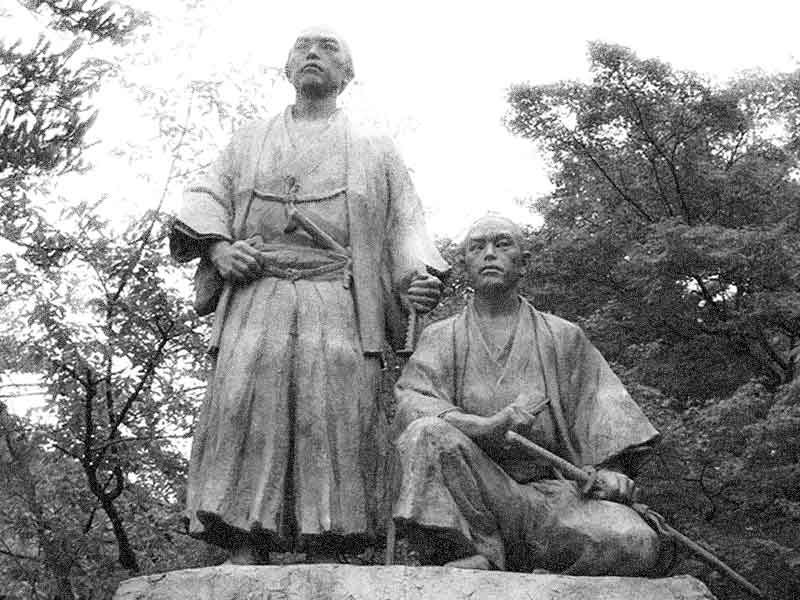 坂本龍馬と中岡慎太郎