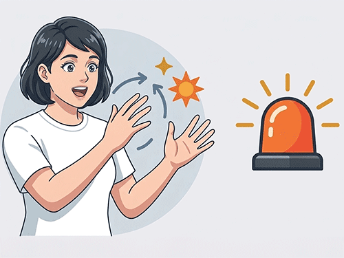 十三夜の月のイラスト