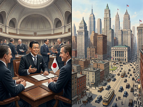 十三夜の月のイラスト