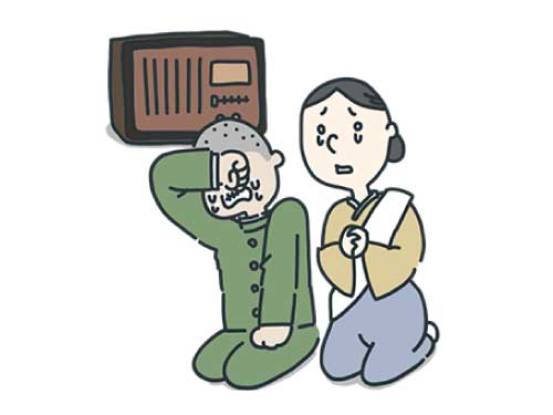 昔のラジオのイメージ画像