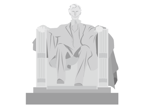 十三夜の月のイラスト
