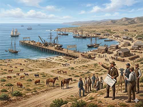 十三夜の月のイラスト
