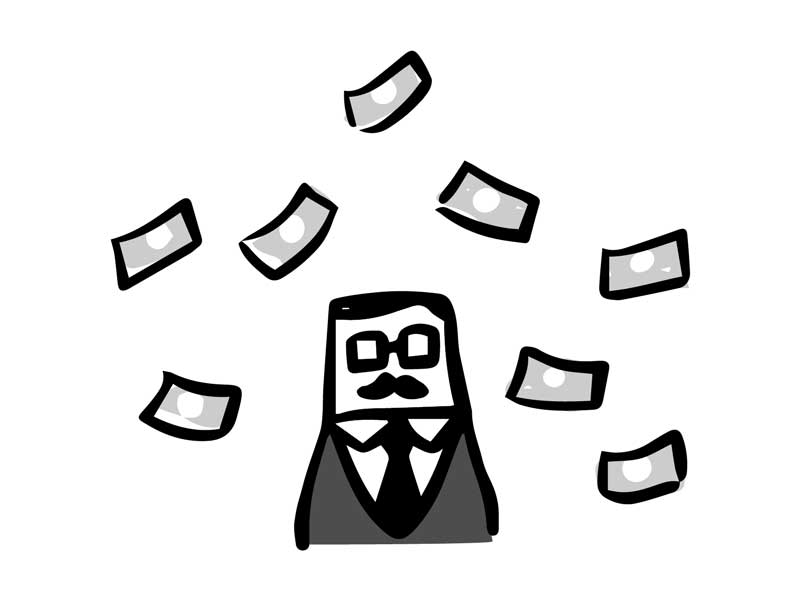 政治家の汚職のイメージ画像