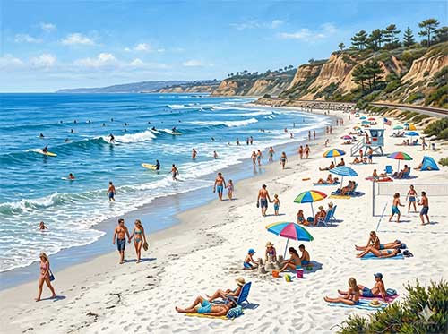 十三夜の月のイラスト