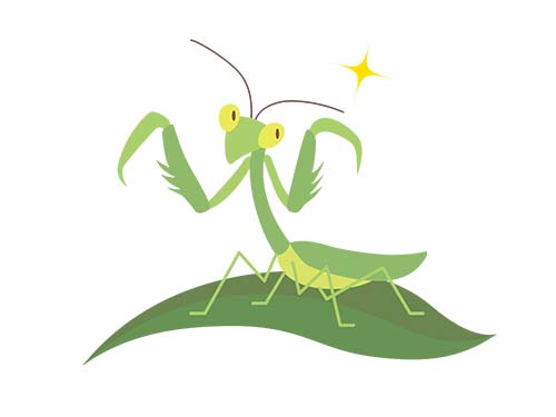 十三夜の月のイラスト
