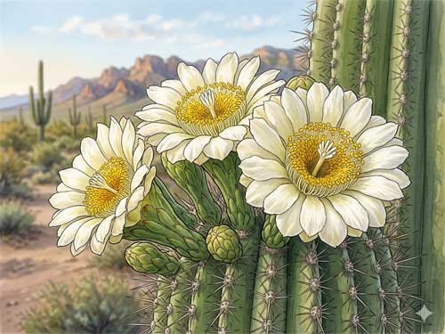 十三夜の月のイラスト
